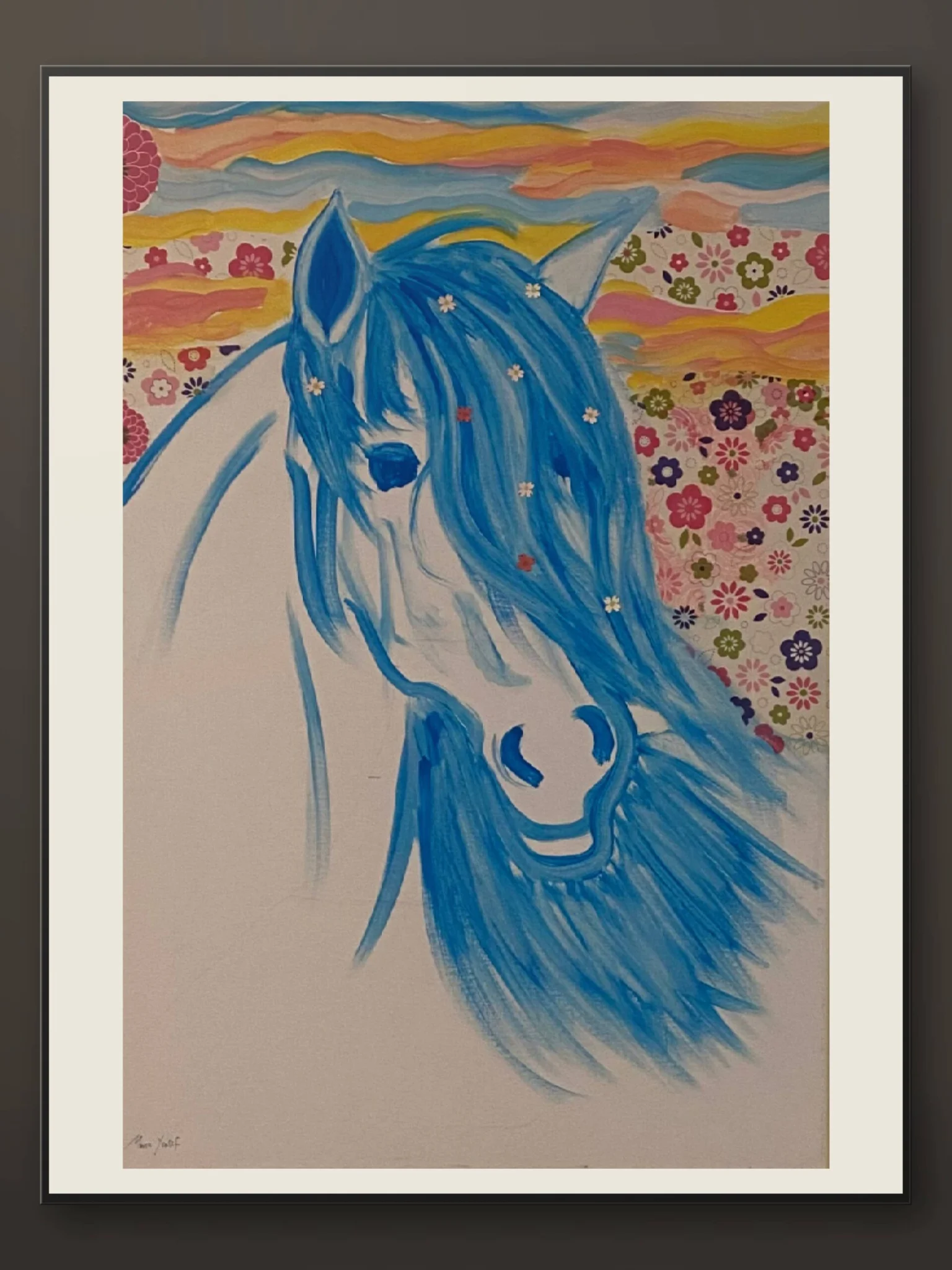 Heavenly Horse by Muna Yousef