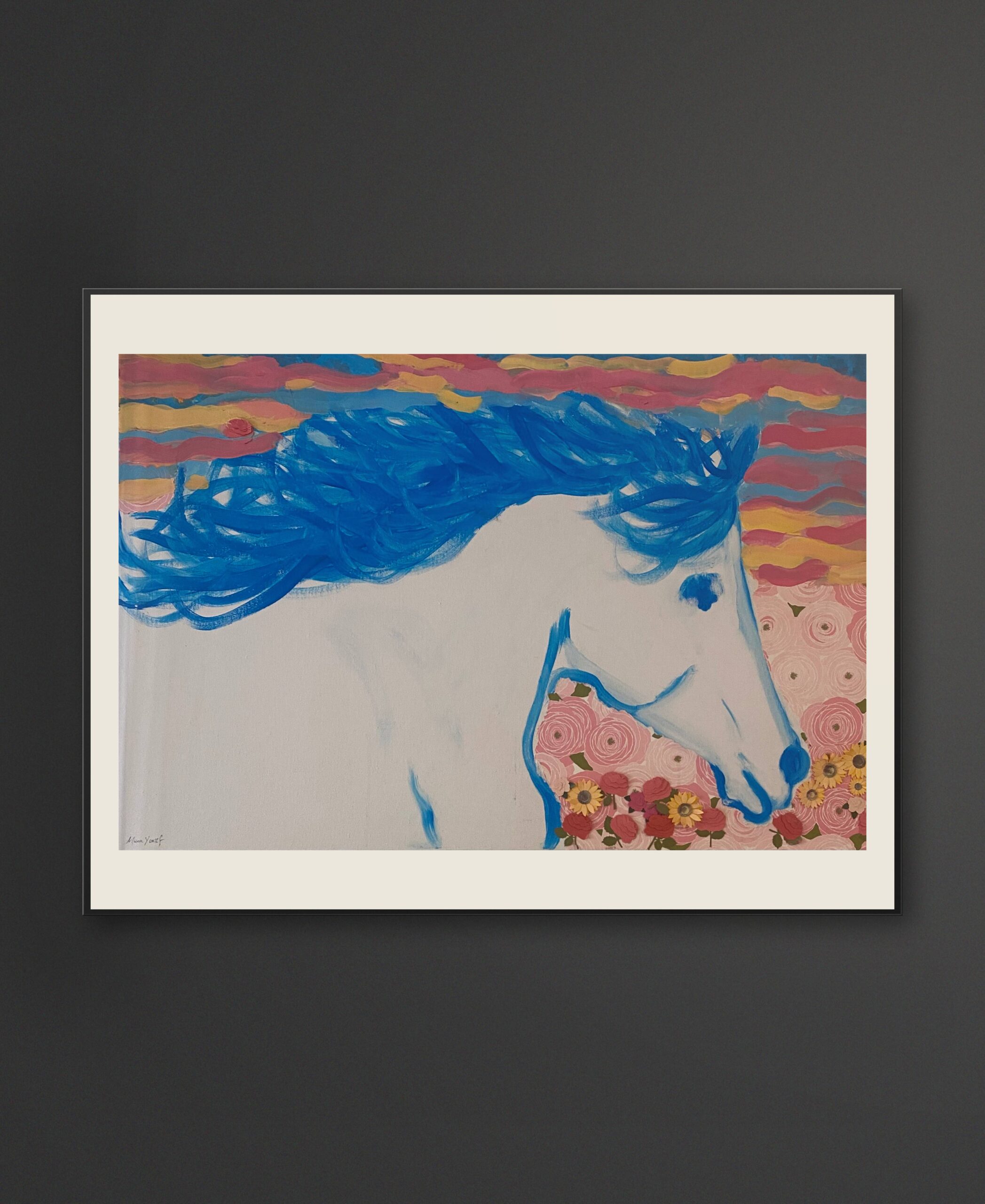 Animal Abstract 2- Heavenly horse 2