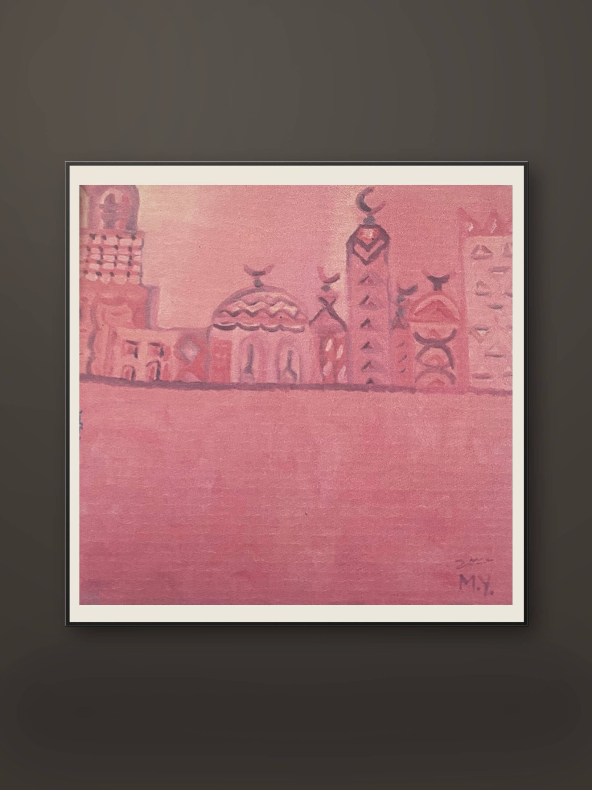 Abstract Landscape 17- The Mystic Village