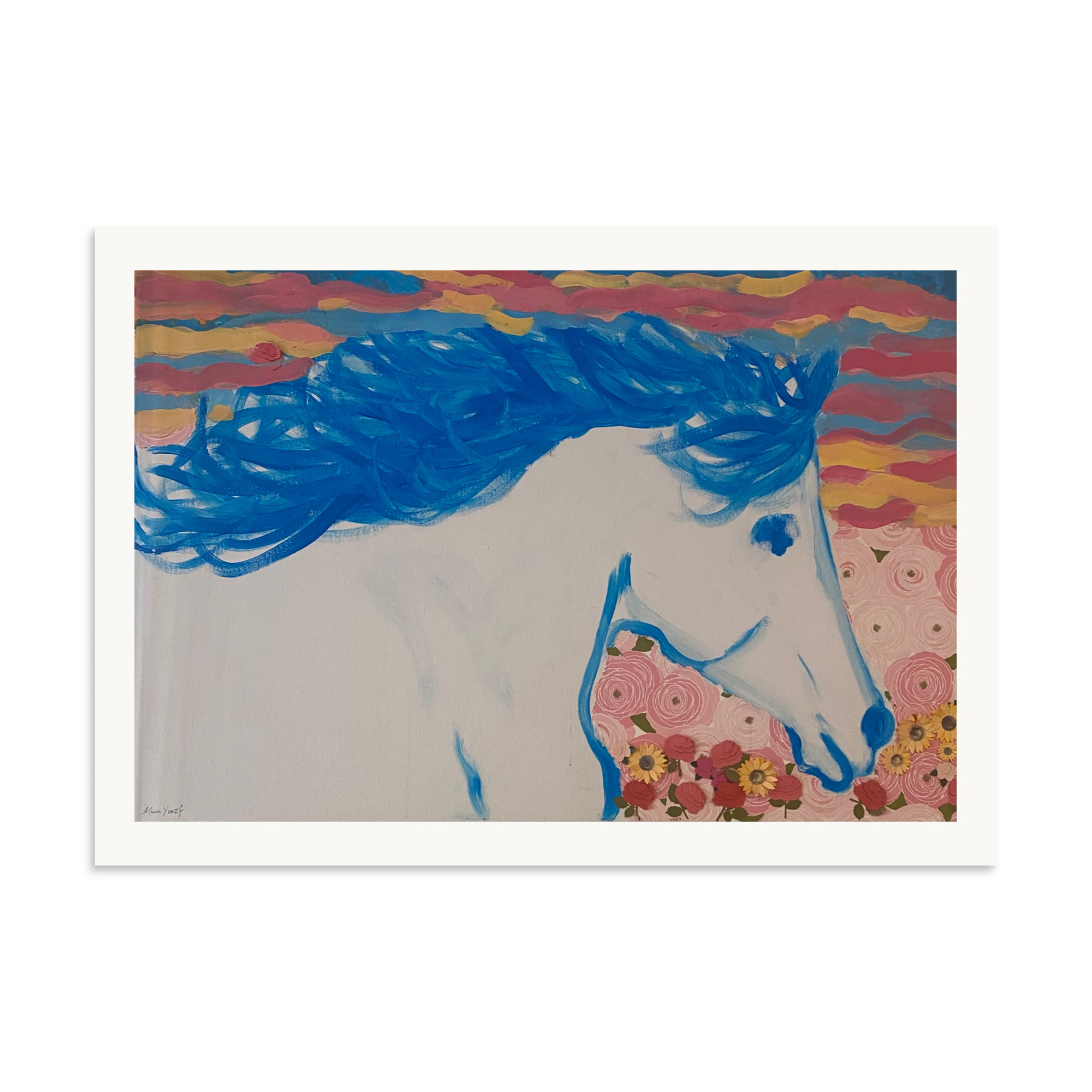 Animal Abstract 2- Heavenly horse 2 - Image 2
